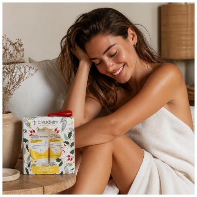 Alvadiem Coffret Xerolia Lait Corps Hydratant 30 ML et Xerolia Gel Douche Surgras 30 ML