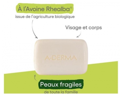 A-DERMA Pain Surgras Nutritif 100 Grammes