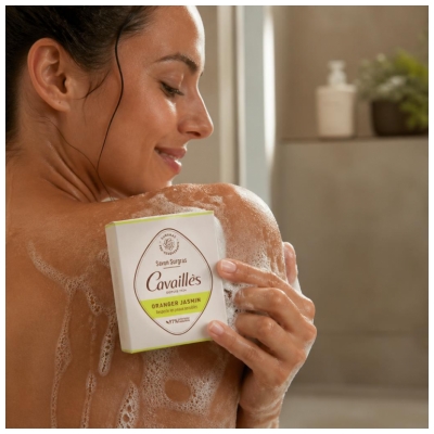 Cavaillès Savon Surgras Oranger Jasmin Peaux Sèches 100 g