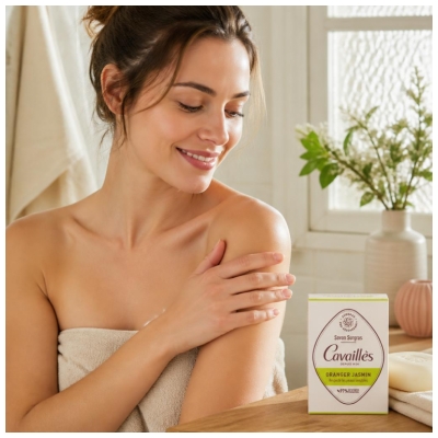 Cavaillès Savon Surgras Oranger Jasmin Peaux Sèches 100 g