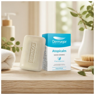 Dermagor Atopicalm Savon Surgras Peaux Sèches 150 Grammes