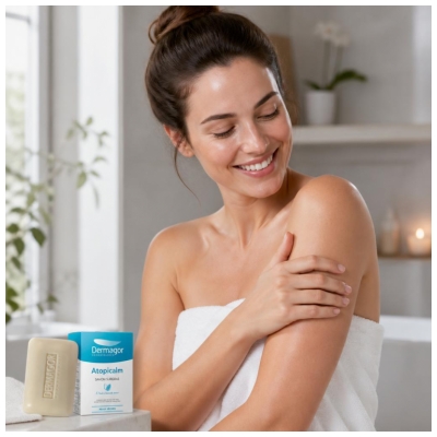 Dermagor Atopicalm Savon Surgras Peaux Sèches 150 Grammes