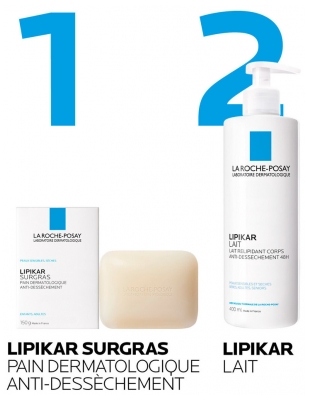 La Roche-Posay Lipikar Surgras Pain Dermatologique 150 Grammes
