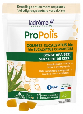 Ladrôme Propolis Gomme Eucalyptus et Propolis Bio 45 g