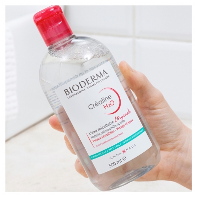 Bioderma Créaline Eau Micellaire Démaquillante Visage et Yeux Peaux Sensibles 250 ml