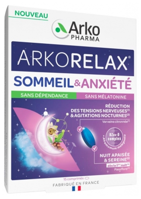 Arkopharma Arkorelax Sommeil & Anxiété 15 Unités