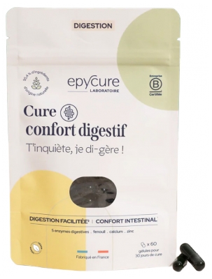Epycure Confort Digestif Complément Alimentaire 60 Gélules