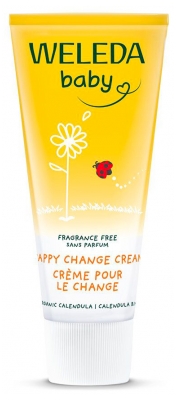 Weleda Baby Crème pour le Change Calendula Apais les Irritations Sans Parfum 75 ml