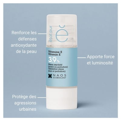 État Pur Actif Pur Vitamine E 3,93%