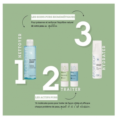 État Pur Actif Pur Zinc Gluconate 3%