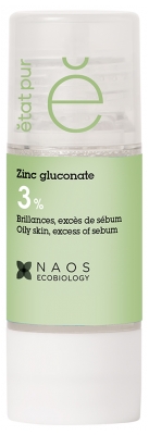 État Pur Actif Pur Zinc Gluconate 3%