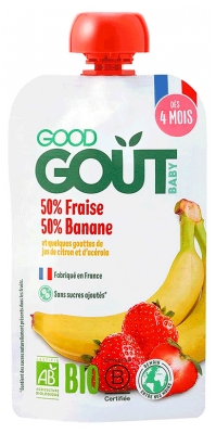 Good Goût Fraise Banane 120 g