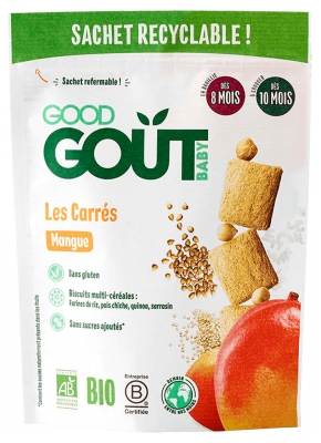 Good Goût Carrés Mangue 50 g