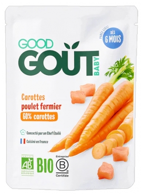 Good Goût Carottes Poulet Fermier 190 g