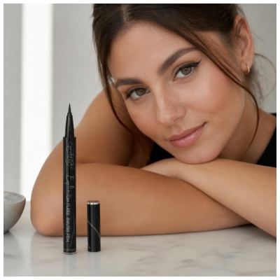 PuroBIO Cosmetics Eyeliner On Fleek Brush Pen Stylo Pointe Pinceau Bio 0,69 ml