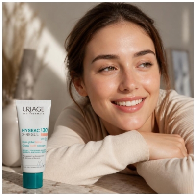 Uriage Hyséac 3-Regul Soin Visage Global Teinté SPF30 40 ML