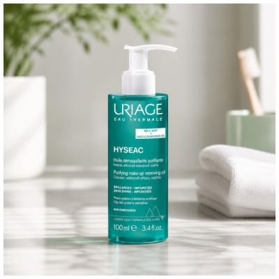 Uriage Hyséac Huile Démaquillante Purifiante 100 ml