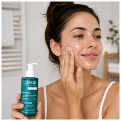 Uriage Hyséac Huile Démaquillante Purifiante 100 ml