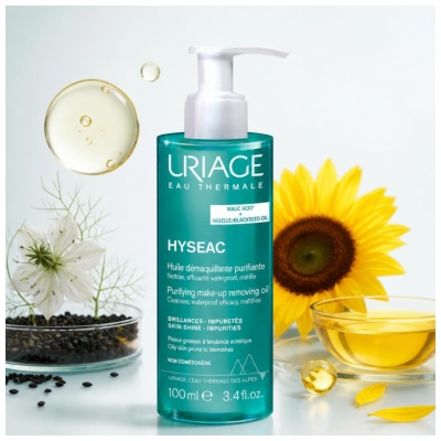 Uriage Hyséac Huile Démaquillante Purifiante 100 ml