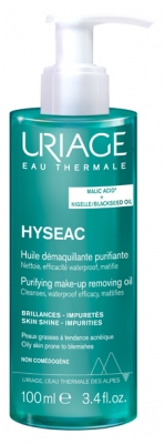 Uriage Hyséac Huile Démaquillante Purifiante 100 ml