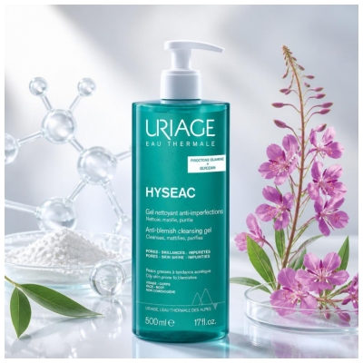 Uriage Hyséac Gel Nettoyant Anti-Imperfections 500 ml