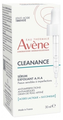 Avène Cleanance Sérum Exfoliant AHA Peaux à Imperfections 30 ml