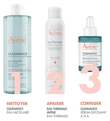 Avène Cleanance Sérum Exfoliant AHA Peaux à Imperfections 30 ml