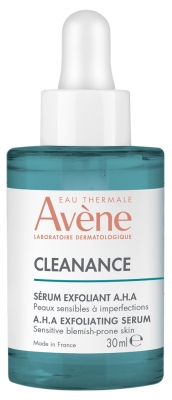 Avène Cleanance Sérum Exfoliant AHA Peaux à Imperfections 30 ml