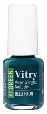 Vitry Be Green Vernis 6 ml - Couleur : Bleu Paon