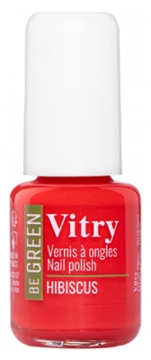 Vitry Be Green Vernis 6 ml - Couleur : Hibiscus