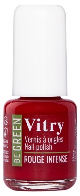 Vitry Be Green Vernis 6 ml - Couleur : Rouge Intense