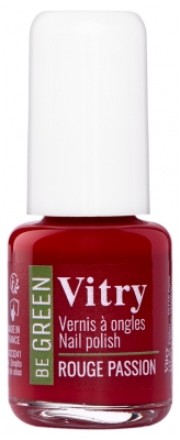 Vitry Be Green Vernis 6 ml - Couleur : Rouge Passion