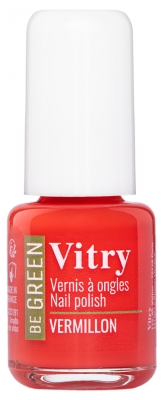 Vitry Be Green Vernis 6 ml - Couleur : Vermillon