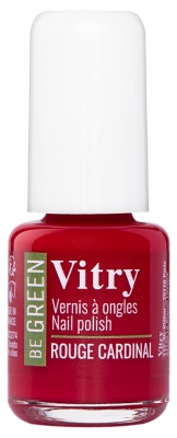 Vitry Be Green Vernis 6 ml - Couleur : Rouge Cardinal