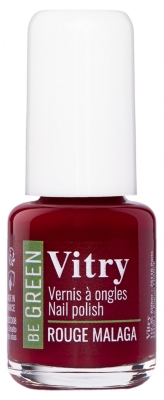 Vitry Be Green Vernis 6 ml - Couleur : Rouge Malaga