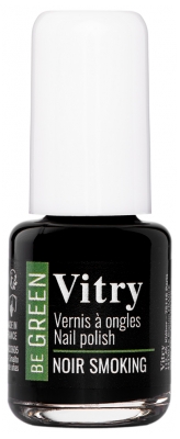 Vitry Be Green Vernis 6 ml - Couleur : Noir Smoking