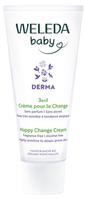 Weleda Baby Derma Crème Pour le Change 3en1 50 ml