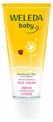 Weleda Baby Crème Protectrice Visage Sans Parfum Calendula 50 ml