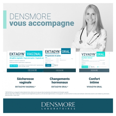 Densmore Ektagyn Oral (Ancien Suveal Sicca) - 30 Capsules - Formule Inchangée