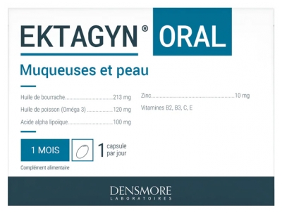 Densmore Ektagyn Oral (Ancien Suveal Sicca) - 30 Capsules - Formule Inchangée