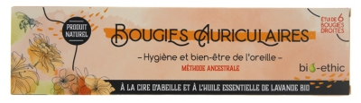 Bio-ethic Bougies Auriculaires 6 Unités
