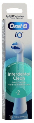 Oral-B iO Interdental Clean Brossettes de Rechange x 2