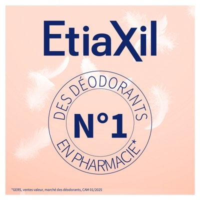Etiaxil Déodorant Douceur 24H Peaux Sensibles Roll-On Lot 2 x 50 ml
