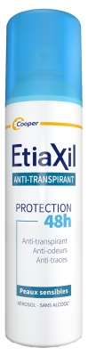 Etiaxil Déodorant Anti-Transpirant Protection 48 Heures Aérosol 150 ML