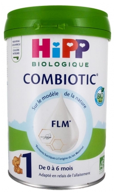 HiPP Lait 1 Combiotic® Flm Boîte 800 g de 0 à 6 Mois