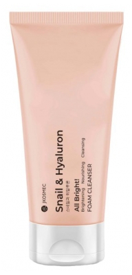 Jkosmec All Bright! Mousse Nettoyante Hyaluron & Snail 180 ml