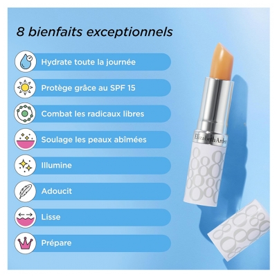 Elizabeth Arden Eight Hour Cream Baume Protecteur pour les Lèvres Coloré SPF15 3,7 g - Teinte : 03 Natural
