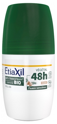 Etiaxil Déodorant Anti-Transpirant Végétal 48 Heures Noix de Coco Bio 50 ML