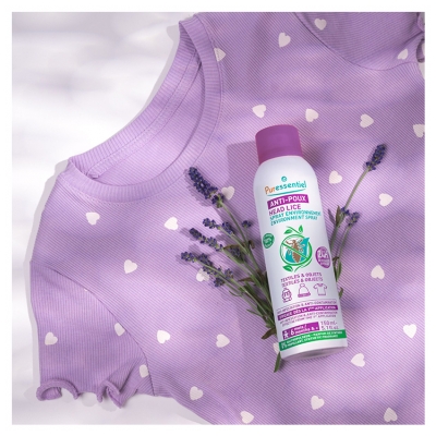 Puressentiel Anti-Poux Spray Environnement Efficacité 24H 150 ml