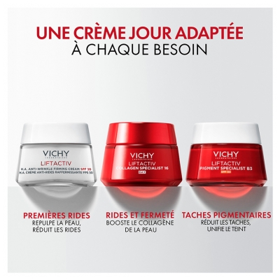 Vichy LiftActiv Crème Hyaluronic Specialist H.A Réduit les Rides & Repulpe SPF30 50 ml
